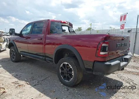2024 Ram 2500 Power Wagon Rebel 4X4 6'4 Box from USA, damaged, VIN 3C6UR5EL1RG126486